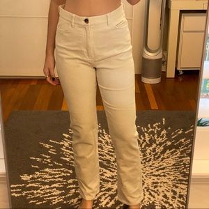 & Other Stories white corduroy pants